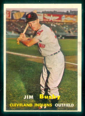1957 TOPPS #309 JIM BUSBY VGEX