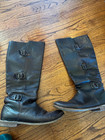 FRYE BROWN LEATHER BOOTS SZ 6.5 — photo 2
