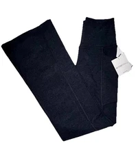 NWT🌟BEYOND YOGA🌟SMALL🌟SPACEDYE VERSATILITY POCKET BOOTCUT PANT🌟DARKEST NITE