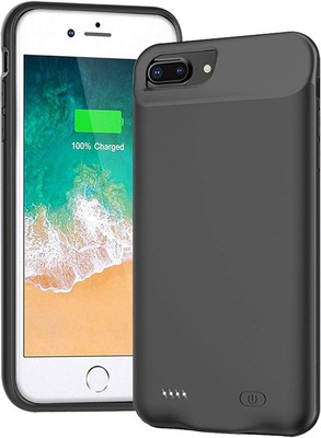 Battery Case for iPhone 8 Plus 7 Plus 6s Plus 6 Plus 10000mAh Ultra Slim