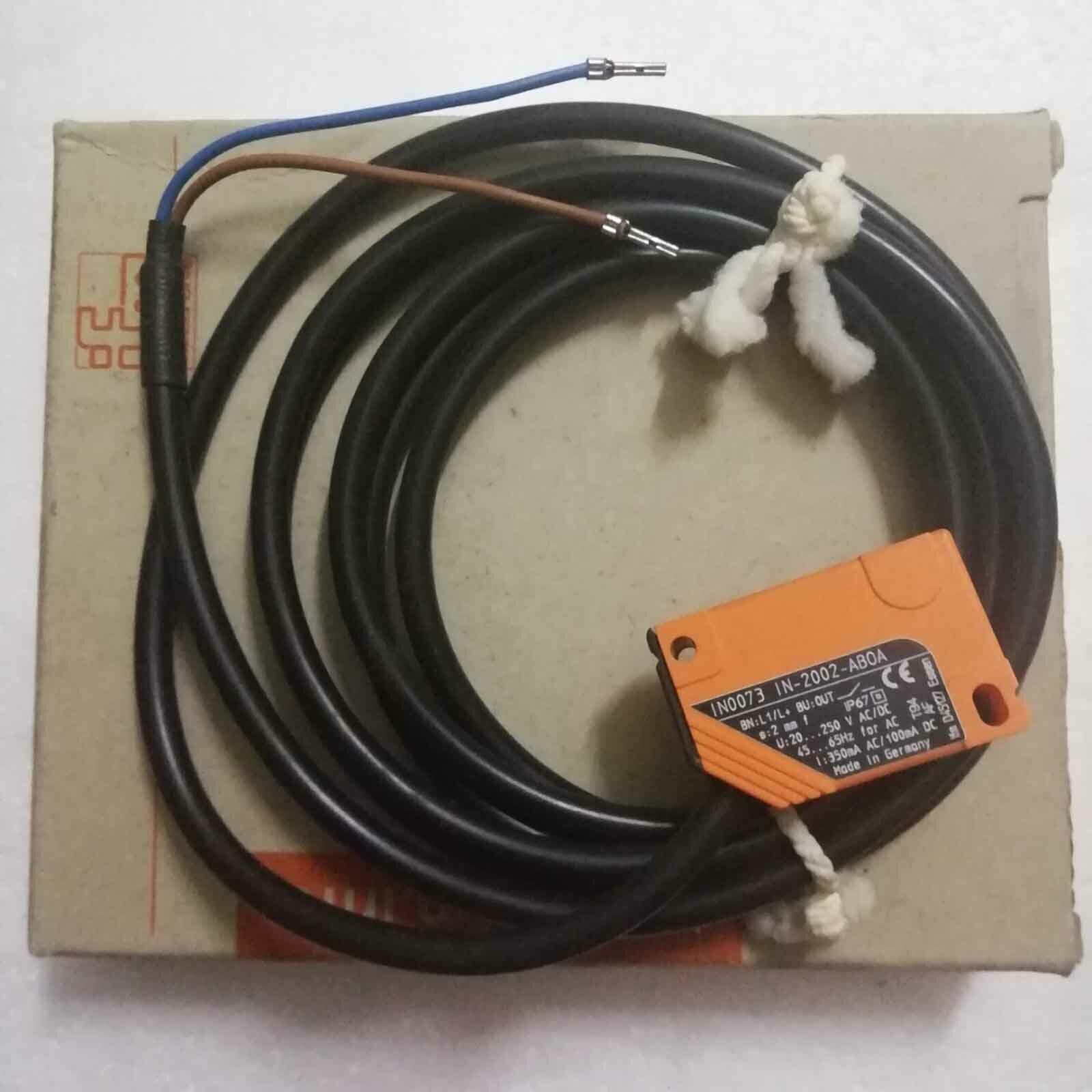 IFM IN0073 Inductive Sensor 20...250 AC/DC New ✦KD #F22