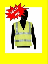 High Visibility Safety Vest XL Reflective ANSI Class Work Hi Vis Gear PPE
