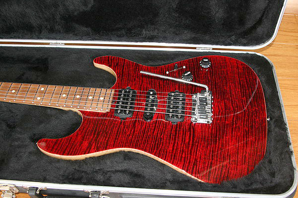 Suhr Guitars Standard | Korina Custom Chili Pepper Red