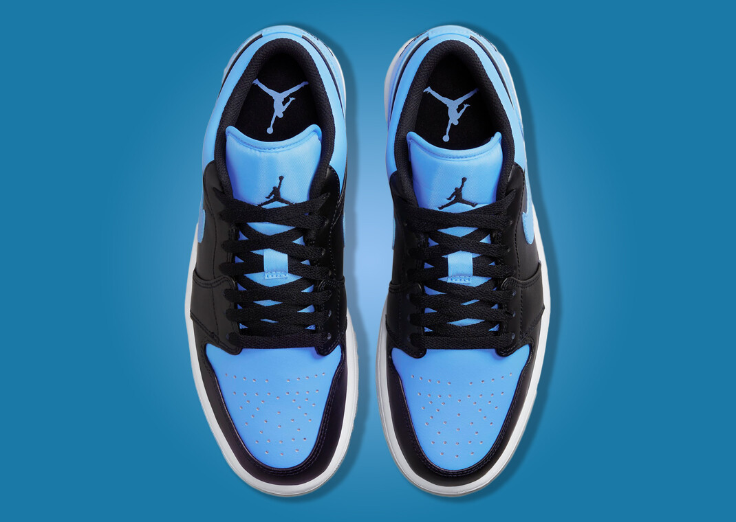 Nike Air Jordan 1 Low University Blue 553560-041 GS New | eBay