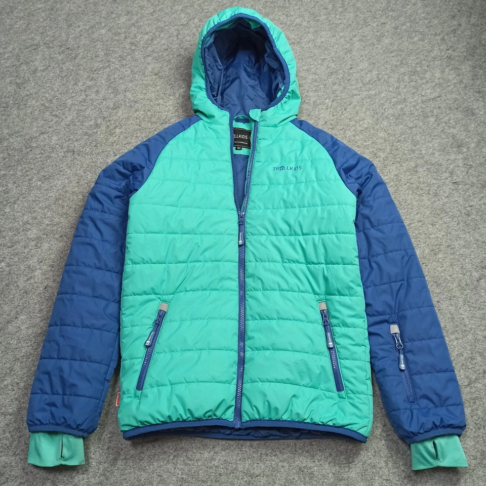 Défaut TROLLKIDS Veste Ski 164 13-14Y Hiver Snowboard Neige Jeunes Garçon Fille - Photo 1/4