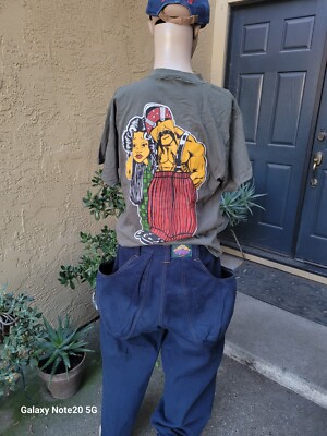 Vtg 90s Menace Jeans Skate Hip Pop Baggy Jnco Men 36 | eBay