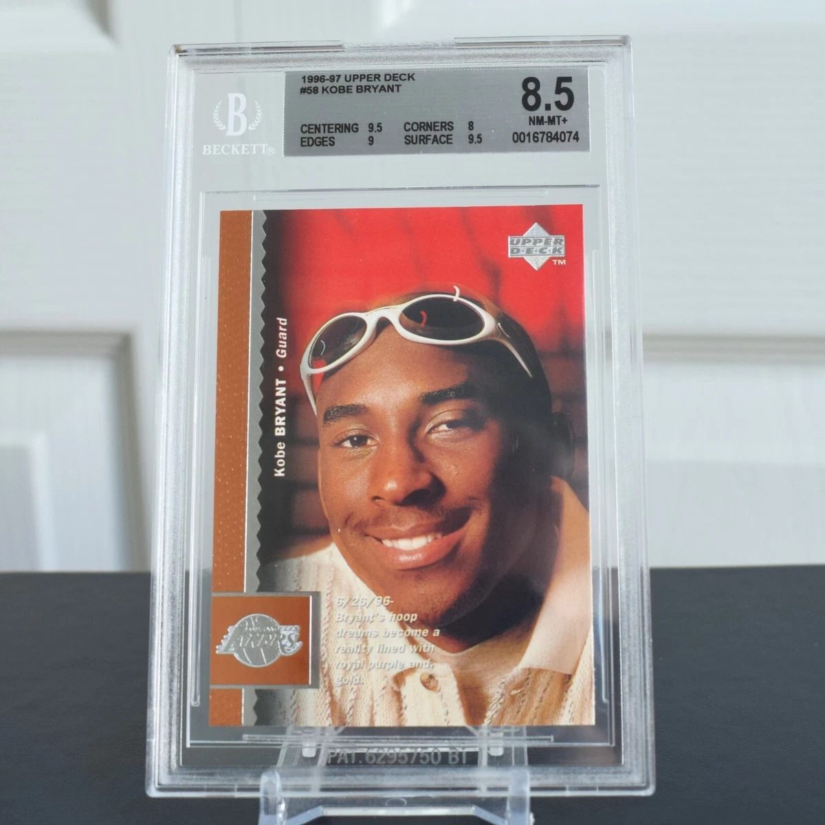 Upper Deck Kobe Bryant Basketball Rookie Sports Trading Cards
