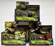 Transformers Movie 7 Rise Of The Beasts Battle Rhinox Bumblebee Optimus Set Of 3