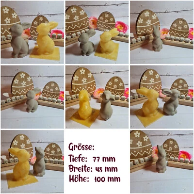 HANDARBEIT Latex mould latex mould mould concrete mould concrete Easter bunny rabbit (235)