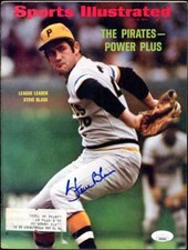 Steve Blass JSA Coa Autograph 1972 Sports Illustrated Magazine Signed