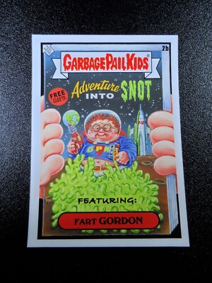 Nat Nerd Flash Gordon Spoof Fart Gordon Free Comic Book Day Garbage Pail Kids