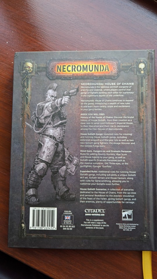 Games Necromunda House Of Chains 2020 9781788269452 eBay