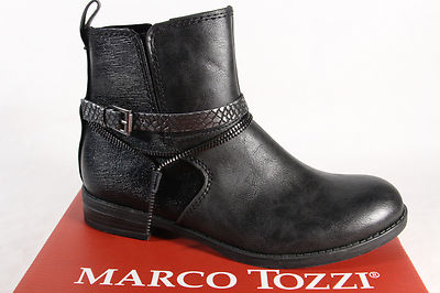 Marco Tozzi Boots Ankle Boot Black 25362 NEW