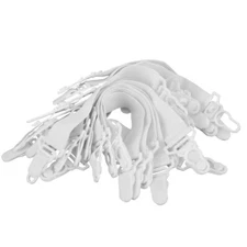 16PCS Fixator Practical Bed Sheet Fixator Fastener Clip Gripper Bedroom White