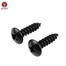 Steel Cross Flat Head Self Tapping Round Head Umbrella Head Wooden Screw M3 M4 W