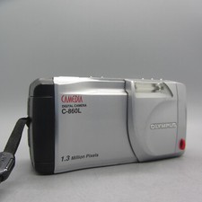 Olympus Digital Camera Camedia C-860L 1.3MP Silver Tested