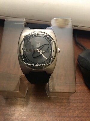 Logoline Watch Stainless Steel Apaco Black Band