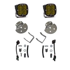 Baja Designs Squadron SAE Amber Fog Light Kit For 2015-2019 GM Silverado/Sierra