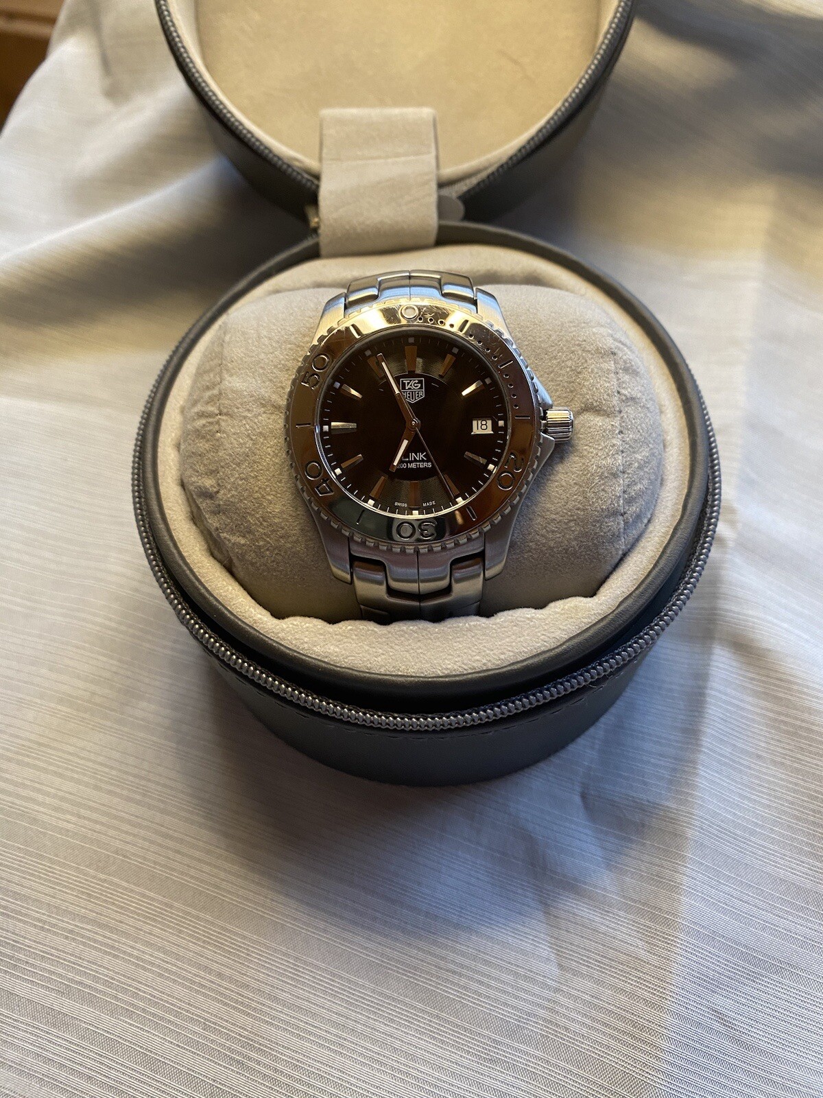 TAG Heuer Link Men's Black Watch WJ1110