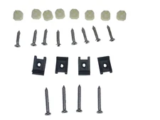 New 24 piece head light parking bezel screw kit chrome 81-87 Regal 1528&35