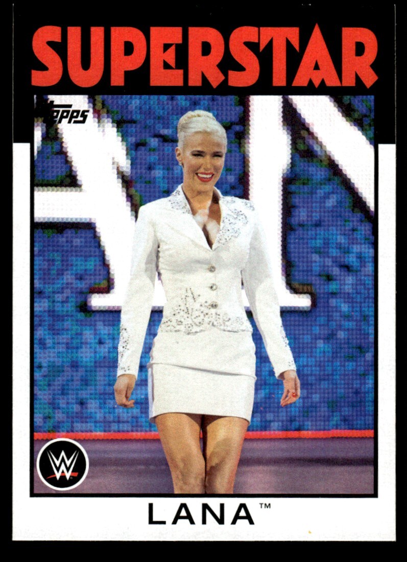 2016 Topps WWE Heritage Lana #46