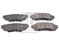Febi Bilstein 116417 Bremsbelagsatz, Scheibenbremse Hinten FüR Toyota