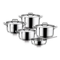 Topfset 5-Tlg. Kochgeschirr Edelstahl Topf TöPfe Induktion Fleischtopf