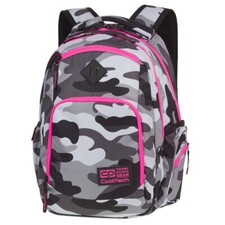 Schulrucksack mit zwei Fächern CoolPack Break 29 l, COMO PINK NEON A356