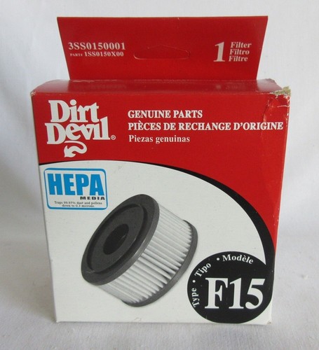 GENUINE HEPA FILTER REPLACEMENT DIRT 