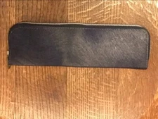 FINE GAUCHO KNIFE FORK MEAT SLICER SET ARGENTINA A CERO INOX PRAMAR ZIPPER CASE