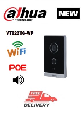 Dahua VTO2211G-WP IP-video WiFi/POE intercom Built in speaker & microphone NEW!!
