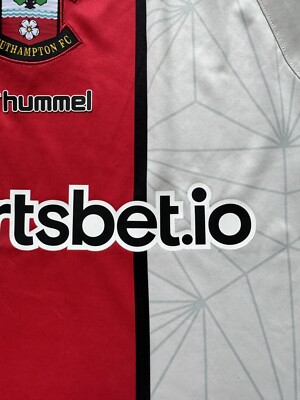 Maillot Entraînement Southampton Hummel 2021-2022 - Taille S - Gris/rouge - Occasion