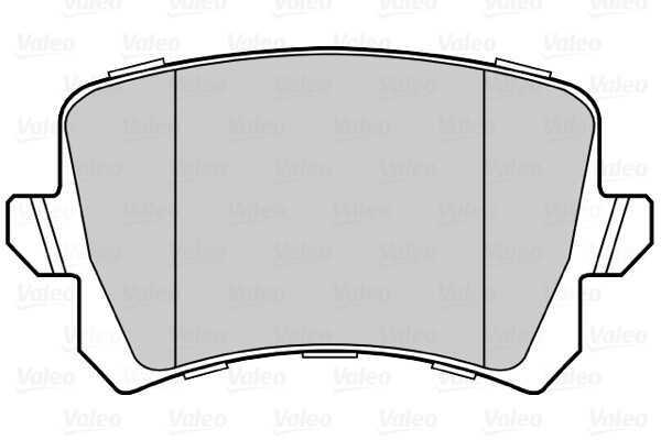 Plaquettes de frein Valeo 302258 pour trajets urbains et montagne