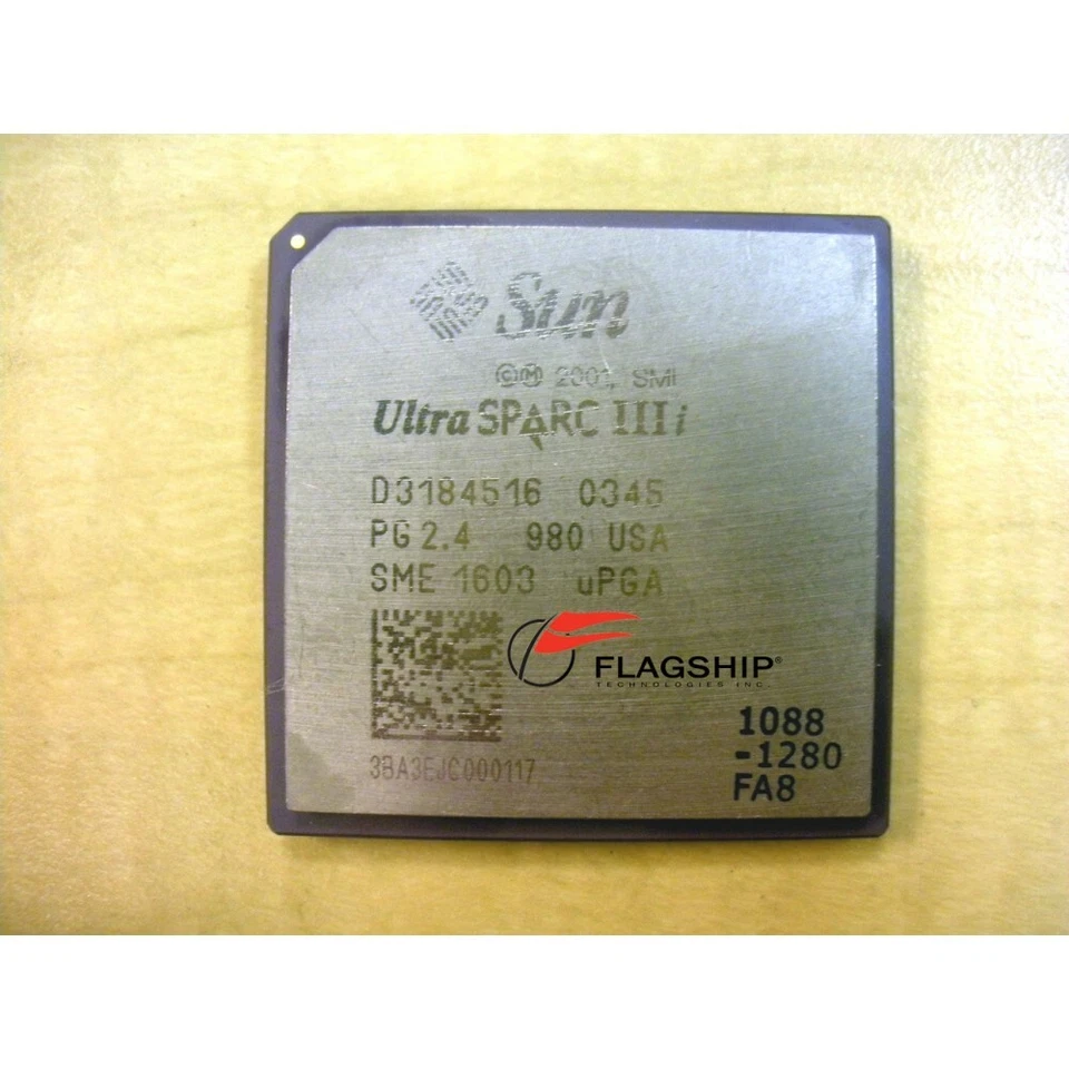 Sun X7412A 1.28GHz UltraSPARC IIIi Processor 527-1088 & 370-77Heat Sink for V240 - Image 2 of 2