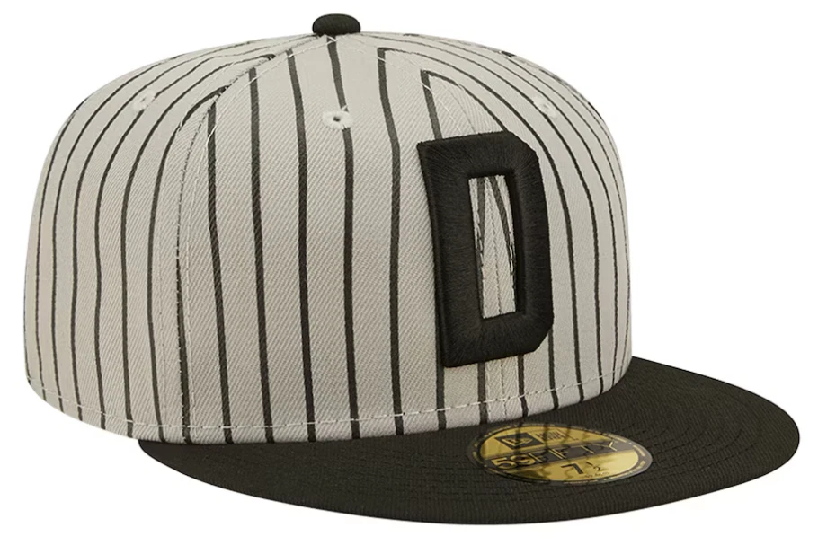 Men's Frisco RoughRiders New Era Gray/Black Theme Night 59FIFTY Fitted Hat Cap - Image 3 of 4