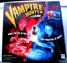 Vampire Hunter Board Game-By Milton Bradley & Hasbro-2002-Complete-Unique Castle