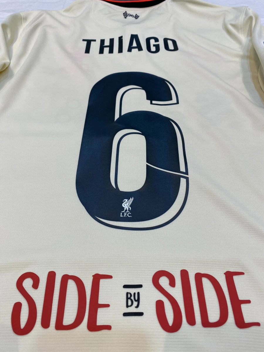 Tercera Camiseta Liverpool Jugador Thiago 2021-2022