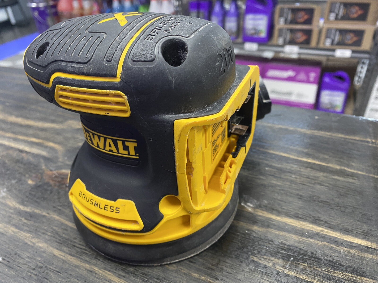 DEWALT DCW210 20V MAX Orbital Sander Tested Working TOOL ONLY eBay