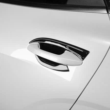 For Kia Sportage 2023-2025 Gloss Black Exterior Door Handle Bowl Cover Trim 4pcs