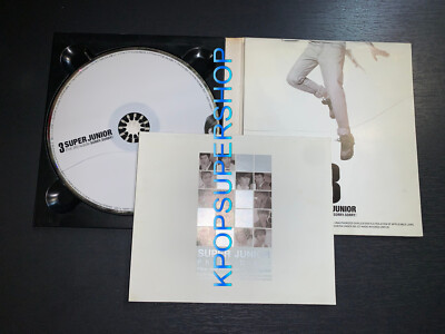 Super Junior The 3rd Album Sorry Sorry Version C CD Great