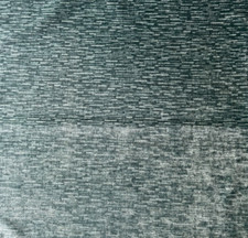 Blue Textured Velour Fabric Remnant 24"x 24"