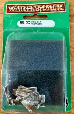 Warhammer Fantasy Old World Dark Elf Assassin NIB oop