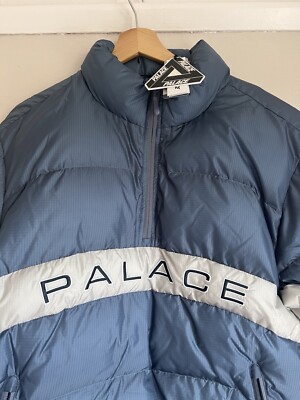 Palace Ripstop Arc Puffa Blue Size LARGE Brand New With Tags | eBay UK
