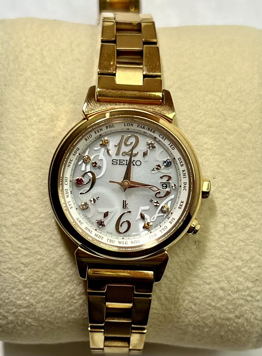 SEIKO LUKIA 1B25-0AN0 Women Watch Limited Edition