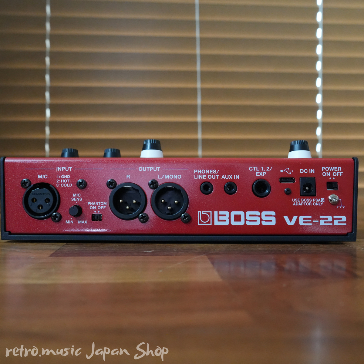 Boss VE-22 Vocal Performer Multi-Effects Processor Pedal Pitch