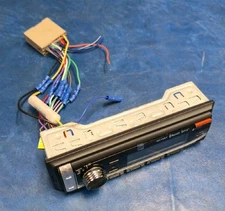 DUAL ELECTRONICS XD18BT SINGLE DIN CAR STEREO HEADSET UNIT WITH BLUETOOTH TRSTED