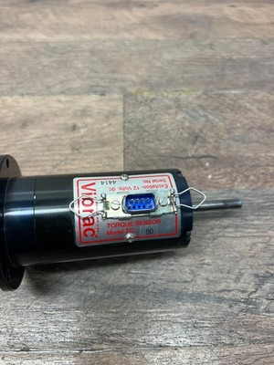 Vibrac TQ-50 Torque Measuring sensor Transducer 12V DC