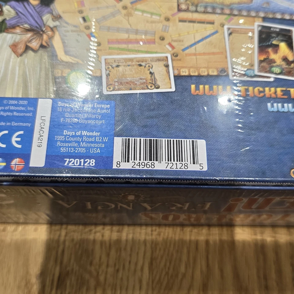 Days of Wonder Ticket to Ride FRANCE/OLD WEST Board Game EXPANSION. Sealed. - Image 3 of 3
