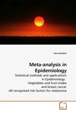 Meta-analysis in Epidemiology Sara Gandini Taschenbuch Englisch