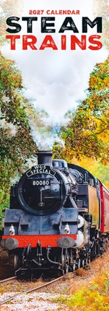Steam Trains Slim Calendar 2027 - Image 2